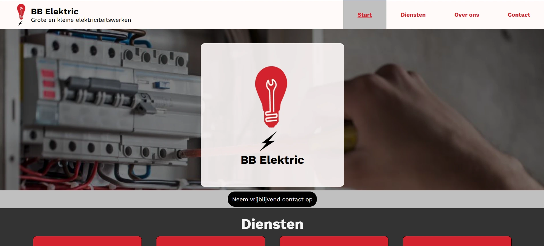 Website BB Elektric